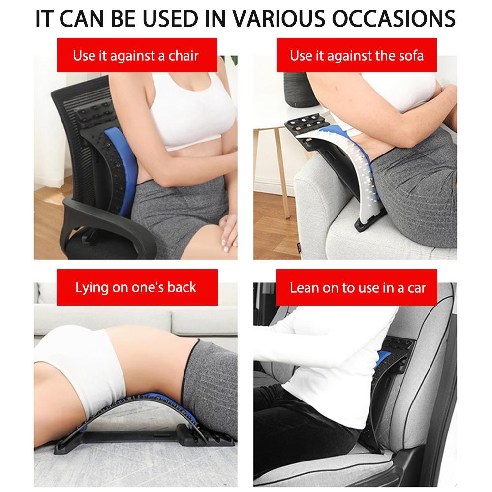 Peak Performance Back Massage Stretcher - Your Solution to Back Pain Relief