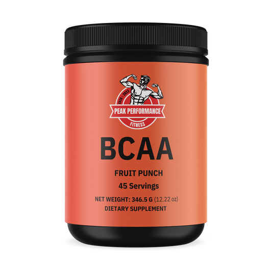 BCAA Fruit Punch Blast: Ultimate Recovery Blend - 45 Servings