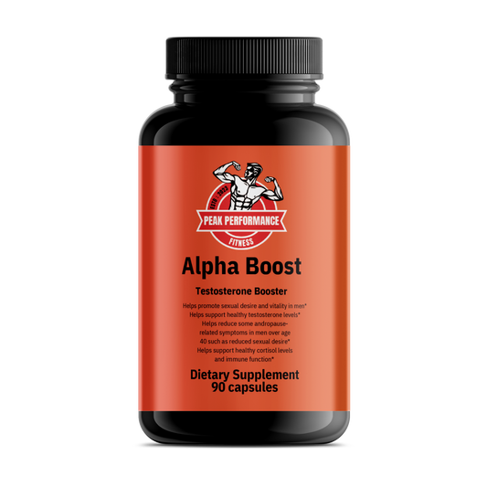 Alpha Boost Testosterone Support: Natural Vitality & Wellness Enhancer
