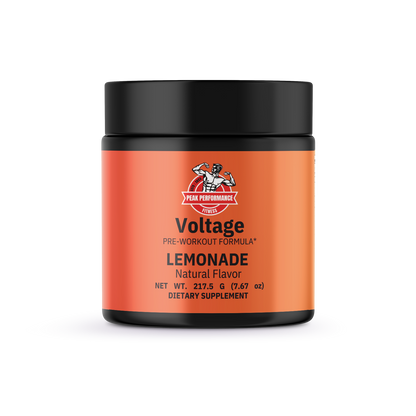 Voltage Pre-Workout Formula: Lemonade Flavor - Enhanced Energy and Focus