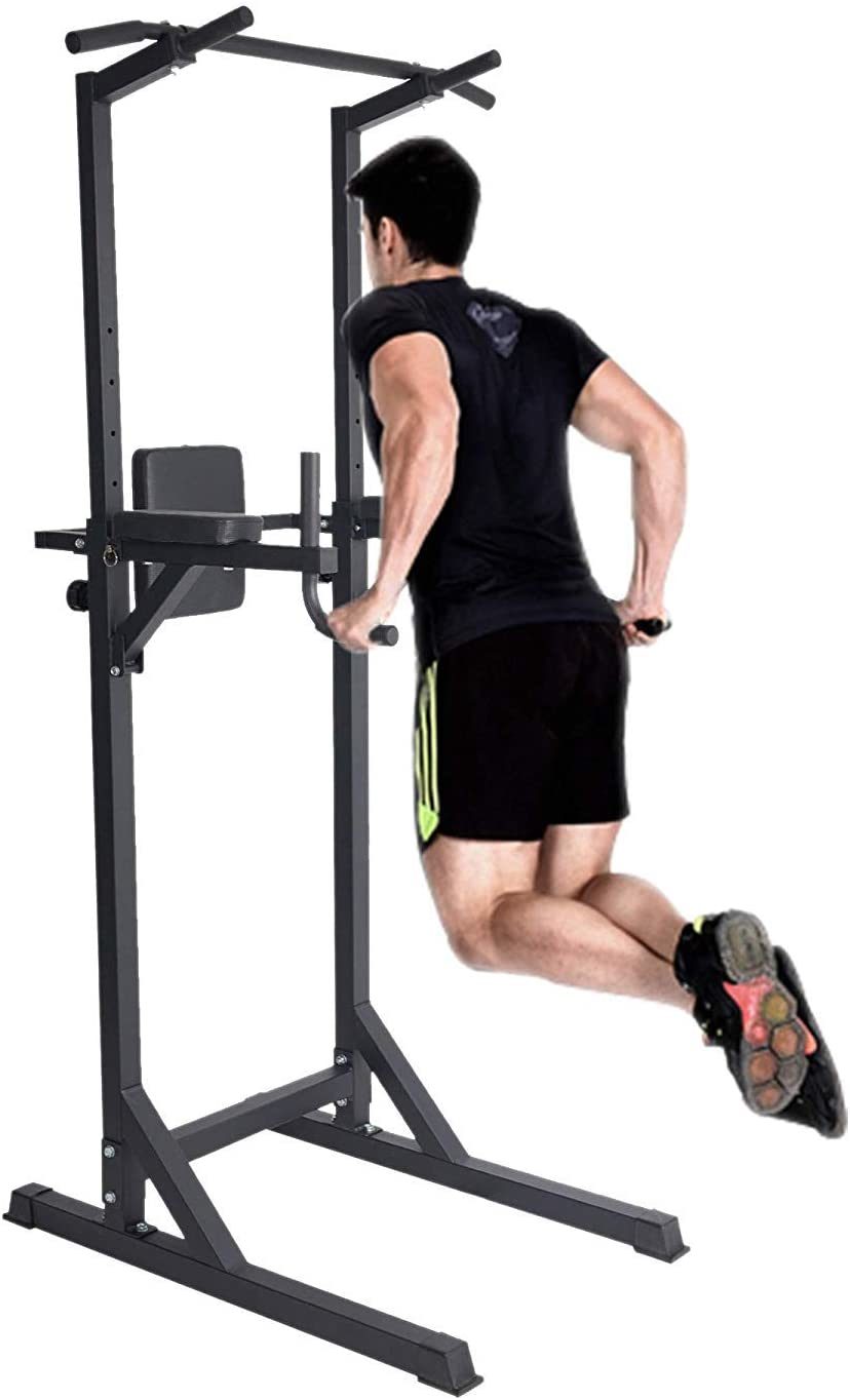 Versatile Power Tower: Ultimate Home Gym Fitness Station"