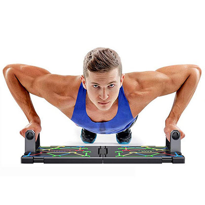 9-in-1 Push Up Board System - Complete Upper Body Workout Kit