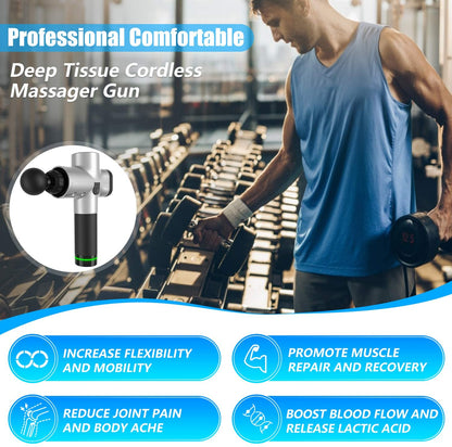 Peak Performance 30-Speed Handheld Massager - Ultimate Muscle Recovery