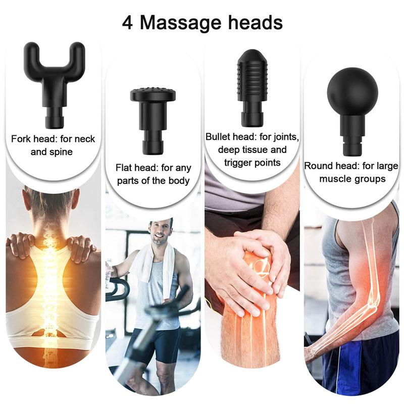 Peak Performance 30-Speed Handheld Massager - Ultimate Muscle Recovery