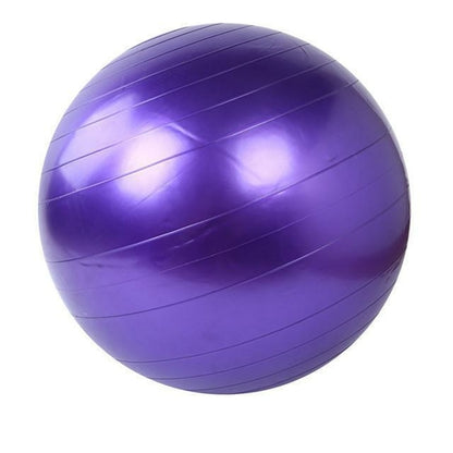 Multi-Use Fitness Yoga Ball - Core Strength, Balance, Pilates & Chair