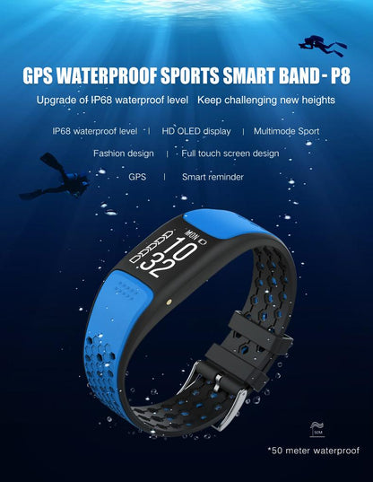 Peak Performance Smart Fit Sporty - Your Ultimate Fitness and Swim Tracker