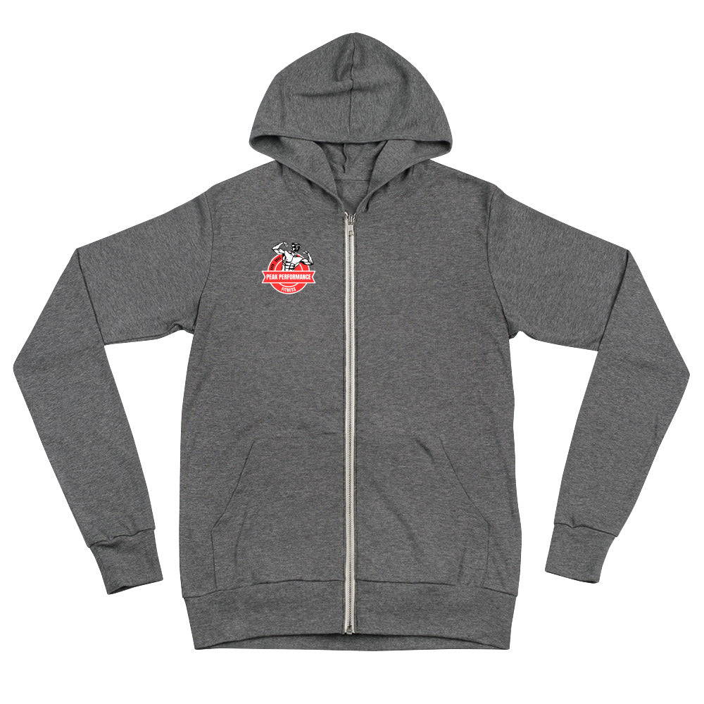 Versatile Unisex Lightweight Zip Hoodie